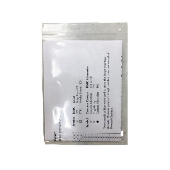 Little House Needlework Tree Farm Ornament of the Month Pattern New - Picture 2 of 2